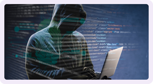 Cybersecurity Risk Illustration